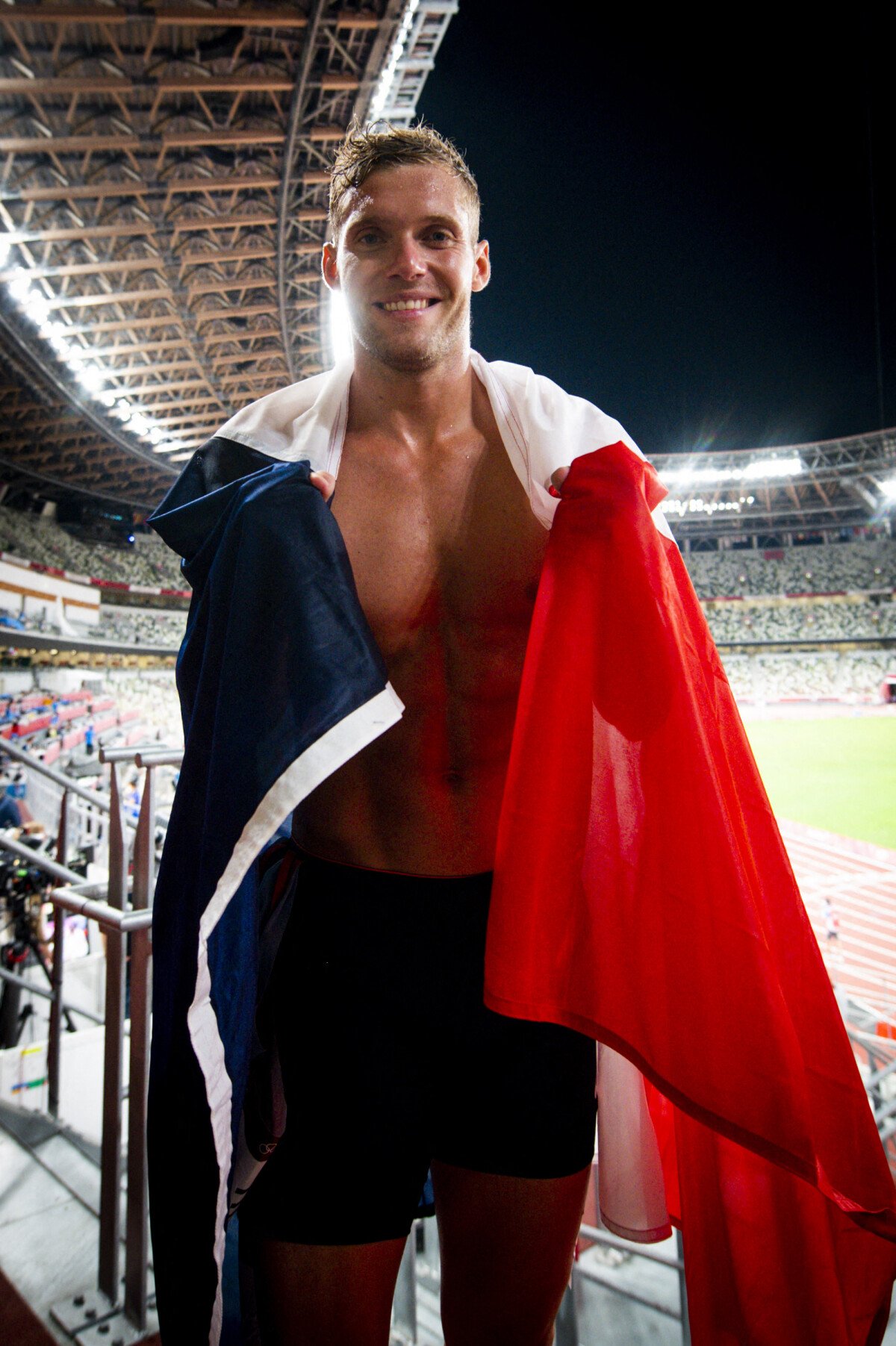 Photo : Kevin Mayer, Médaillé D'argent Aux Jeux Olympiques De Tokyo ...