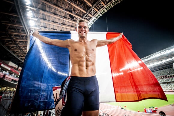 Kevin Mayer en argent sur le décathlon aux Jeux Olympiques de Tokyo 2020 © JB Autissier / JO Tokyo / Panoramic / Bestimage