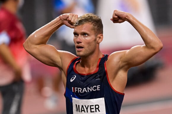 Kevin Mayer en argent sur le décathlon aux Jeux Olympiques de Tokyo 2020, le 5 août 2021 © JB Autissier / JO Tokyo / Panoramic / Bestimage