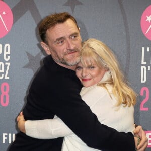 Jean-Paul Rouve, Isabelle Nanty lors de la présentation du film "Les Tuche 3 : Liberté, Égalité, FraterniTuche" de O.Baroux dans le cadre du 21ème Festival International du Film de Comédie de l'Alpe d'Huez le 19 janvier 2018. © Dominique Jacovides / Bestimage