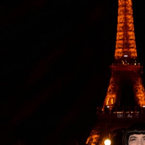 Exclusif - Mireille Mathieu - Backstage du concert anniversaire des 130 ans de la Tour Eiffel à Paris,. Le 2 octobre 2019. © Perusseau-Veeren/ Bestimage