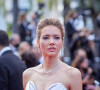 Amandine Petit (Miss France 2021) - Montée des marches du film " Annette " lors de la cérémonie d'ouverture du 74ème Festival International du Film de Cannes. Le 6 juillet 2021 © Borde-Jacovides-Moreau / Bestimage 