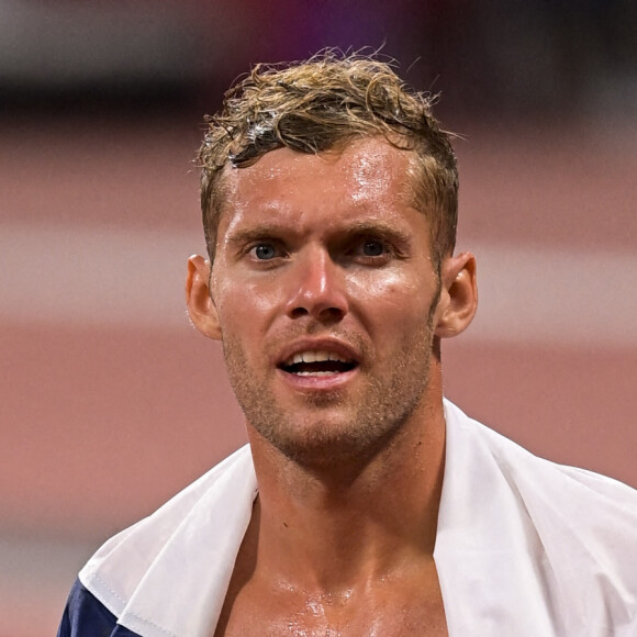 Kevin Mayer en argent sur le décathlon aux Jeux Olympiques de Tokyo 2020 - Le médaillé d'or Damian Warner du Canada et le médaillé d'argent Kevin Mayer de France après la compétition de décathlon aux Jeux olympiques de Tokyo, Japon, le 5 août 2021. © JB Autissier / JO Tokyo / Panoramic / Bestimage