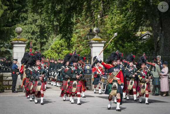 Balaklava Company, 5ème Bataillon du Régiment Royal d'Écosse à Balmoral, Royaume Uni, le 9 août 2021.