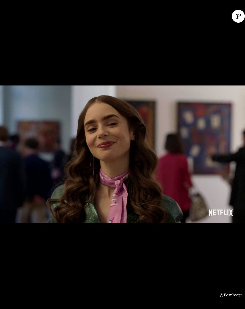 Lily Collins - Bande-annonce de la série Netflix "Emily in Paris" créée par D.Star.