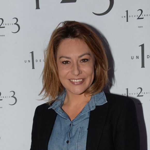 Shirley Bousquet - Présentation de la collection limitée des marques 1.2.3 et Swarovski. Paris, le 25 novembre 2016. © Rachid Bellak/Bestimage