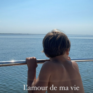 Laure Manaudou a publié deux photos de son fils Lou dans sa story Instagram du 10 août 2021.
