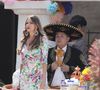 Exclusif - Sofia Vergara et Rico Rodriguez sur le tournage du premier épisode de la saison 8 de "Modern Family" à Los Angeles. © CPA/Bestimage