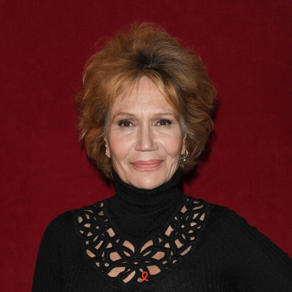 Clémentine Célarié - Backstage de l'émission "Sidaction, ensemble contre le Sida - Merci Line" au Paradis Latin à Paris. Le 1er mars 2021. © C.Guirec-C.Moreau / Bestimage