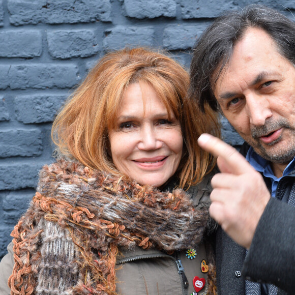 Clémentine Celarié et Serge Riaboukine - Rencontre avec l'équipe du film "En Mille Morceaux" lors du 8e Festival 2 Valenciennes le 21 mars 2018. © Veeren/Bestimage