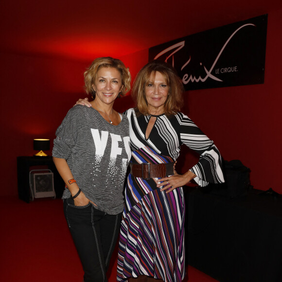 Exclusif - Corinne Touzet et Clémentine Célarié - Les 30 ans de Petits Princes au Cirque Phenix. Paris, le 24 novembre 2017. © Marc Ausset-Lacroix/Bestimage