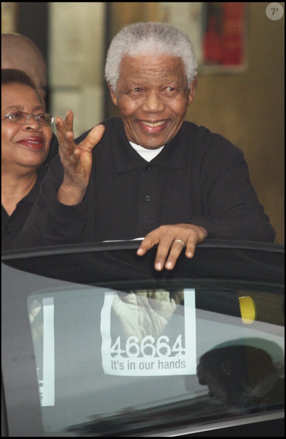 Nelson Mandela à Londres