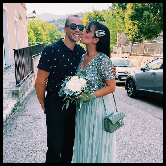 Alizée et Grégoire Lyonnet sur Instagram. Le 15 août 2021.