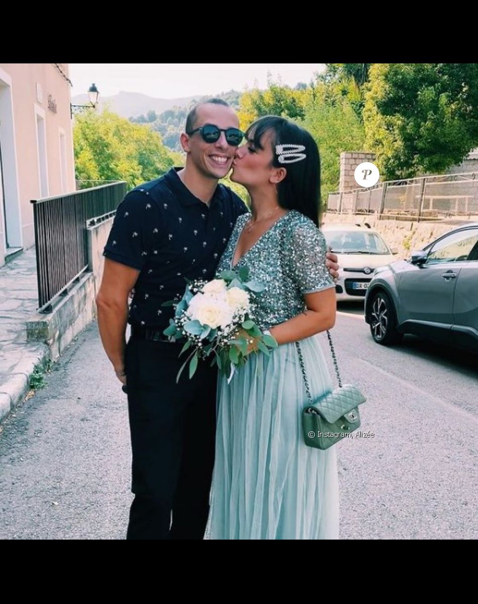 Alizée et Grégoire Lyonnet sur Instagram. Le 15 août 2021.