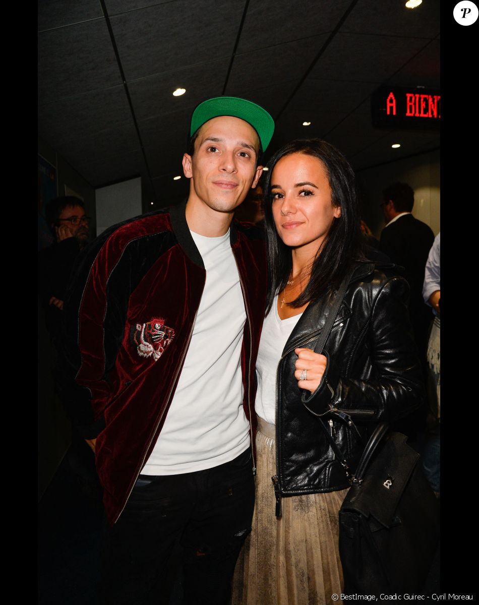 Exclusif - Alizée et son mari Grégoire Lyonnet à la générale de la comédie musicale "Les 3 Mousquetaires" au Palais des Sports à Paris. © Coadic Guirec - Cyril Moreau / Bestimage