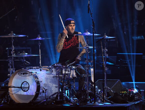 Travis Barker en concert en 2013.