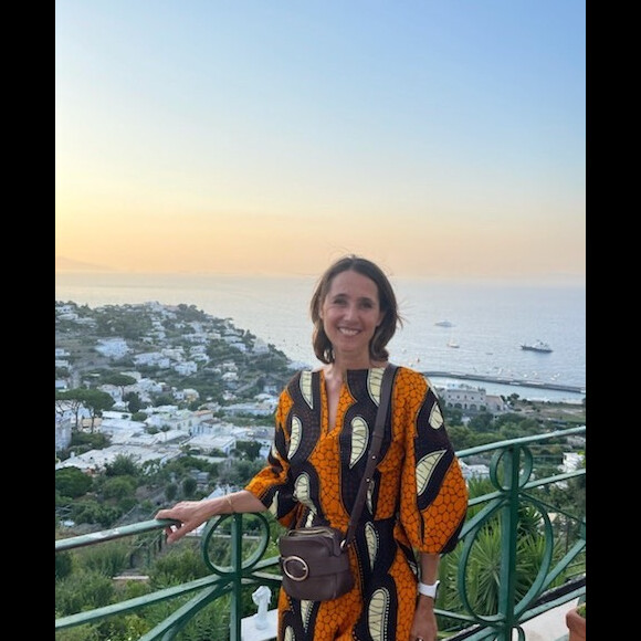 Alexia Laroche-Joubert à Capri.