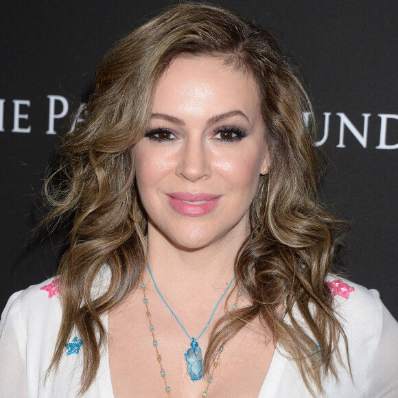 Alyssa Milano au photocall du 10ème anniversaire du gala caritatif "Core" à Los Angeles