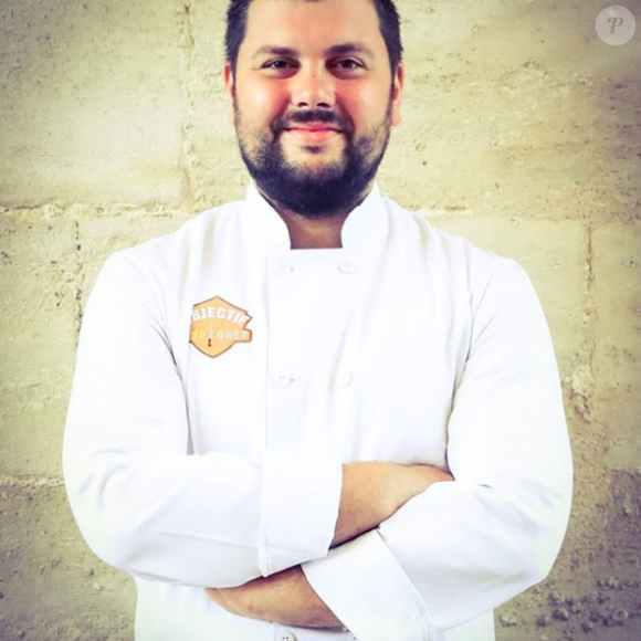 Gratien Leroy, vainqueur de l'émission "Objectif Top Chef" sur Instagram.