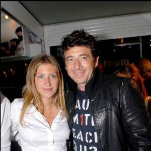 Patrick Bruel et Amanda Sthers à Saint-Tropez en 2007.