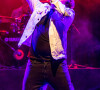 Exclusif - Le chanteur Jim Bauer finaliste de la dixième saison The Voice lors de leur tournée d'été 2021 à Sanary-sur-Mer, France, le 10 août 2021. © Patrick Carpentier/Bestimage