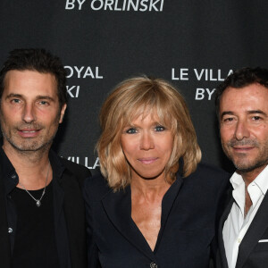 Exclusif - Richard Orlinski, Brigitte Macron (Trogneux), Bernard Montiel - Inauguration du Village Royal By Richard Orlinski à Paris le 15 septembre 2016. © Bellak-Moreau/Bestimage