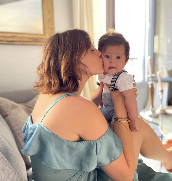 Barbara Opsomer maman d'un petit garçon prénommé Gabriel - Instagram