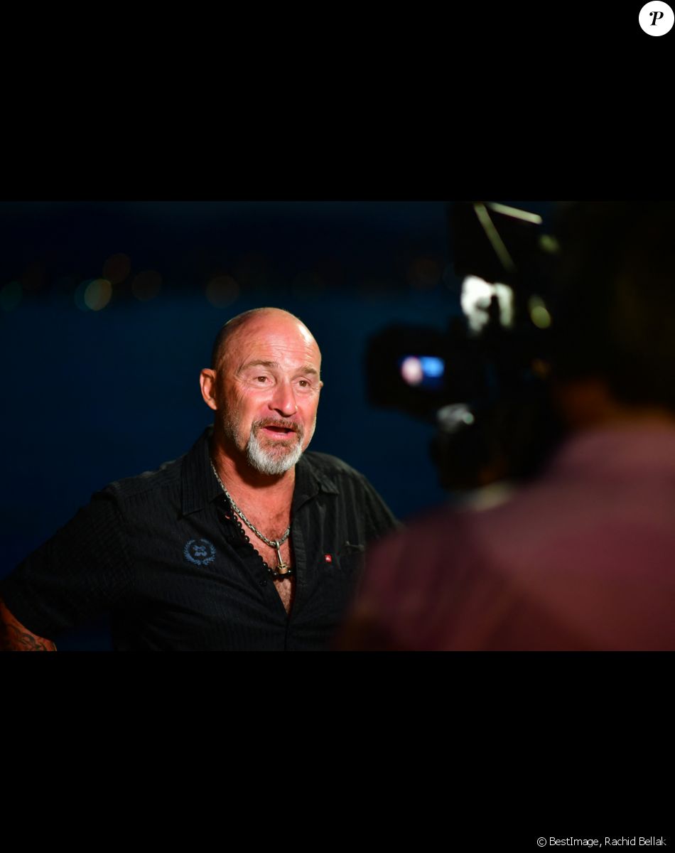 Exclusif - Vincent Lagaf' - Soirée Marcel Campion au restaurant La Bouillabaisse Plage de Saint-Tropez, France, le 7 août 2019. © Rachid Bellak/Bestimage