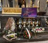 Messe en hommage à Jacob Desvarieux (membre fondateur du groupe Kassav') en l'église Saint-Sulpice à Paris, France. © Christophe Clovis / Bestimage