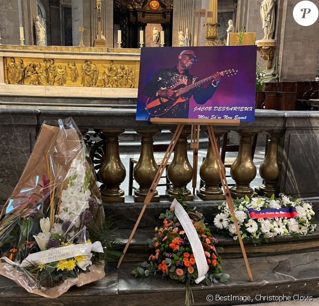 Messe en hommage à Jacob Desvarieux (membre fondateur du groupe Kassav') en l'église Saint-Sulpice à Paris, France. © Christophe Clovis / Bestimage