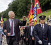 Mort à 81 ans de la princesse Marie du Liechtenstein - Le prince Hans-Adam II de Liechtenstein, la princesse Marie de Liechtenstein - Célébration de la fête nationale à Vaduz au Liechtenstein le 15 août 2019.