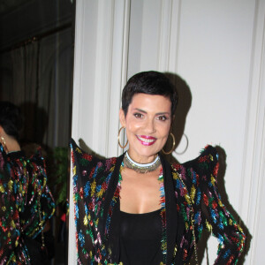 Semi-exclusif - Cristina Cordula (ensemble Jean-Paul Gaultier) lors du cocktail à l'occasion du "Rallye Le Vendôme 80" au profit de l'Institut du Cerveau et de la Moelle épinière à l'Hôtel Ritz à Paris, France, le 7 juin 2019. © Philippe Baldini/Bestimage