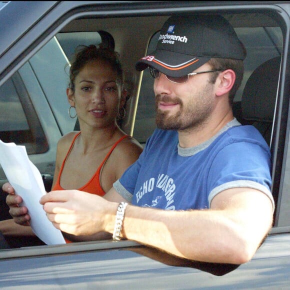 Jennifer Lopez et Ben Affleck à Savannah en 2003.