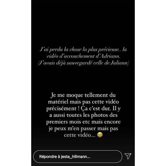 Jesta Hillmann est triste. Son fils Juliann (2 ans) a mis son téléphone dans le micro-ondes. Elle a perdu la vidéo de naissance de son deuxième fils, Adriann, né en février.