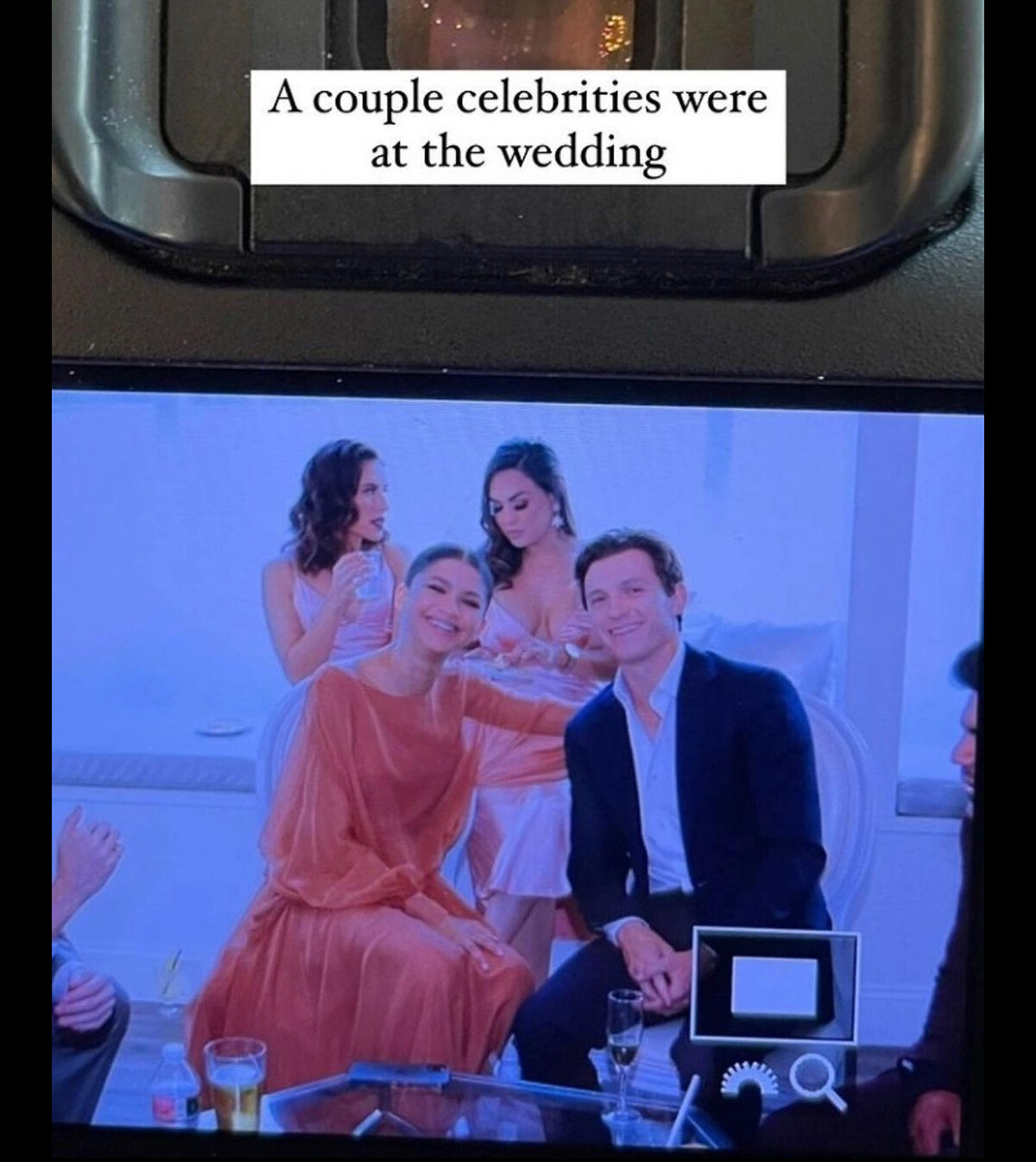 Photo : Zendaya et Tom Holland au mariage d'amis, en Californie. Août