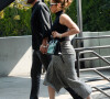 Ben Affleck et sa compagne Jennifer Lopez vont faire du shopping chez Zara à Los Angeles le 24 aout 2021.