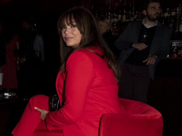 Semi-exclusif - Lola Dewaere lors de la soirée d'anniversaire de S.Sisley au restaurant Roxie à Paris, France, le 6mai 2019. © Pierre Perusseau/Bestimage