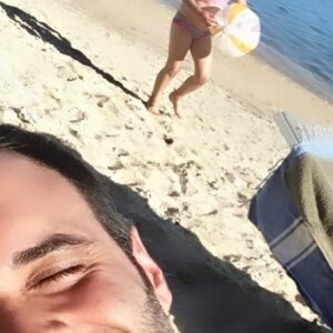 Lola Dewaere et Pierre-Edouard Bellanca en vacances.