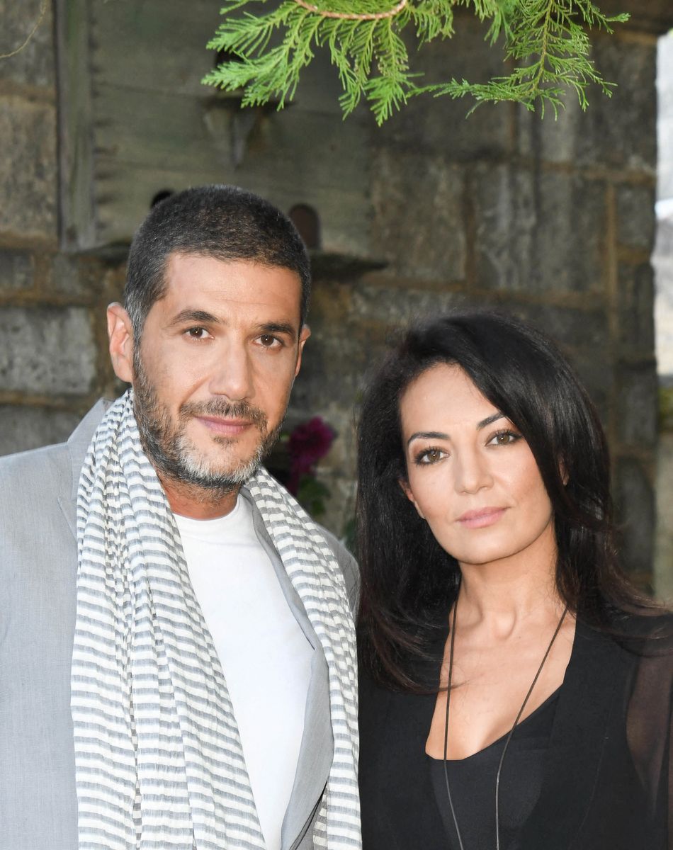 Nabil Ayouch et Maryam Touzani - Photocall du film "Haut et Fort" lors du 14ème Festival du Film Francophone d'Angoulême. Le 25 août 2021 © Coadic Guirec / Bestimage