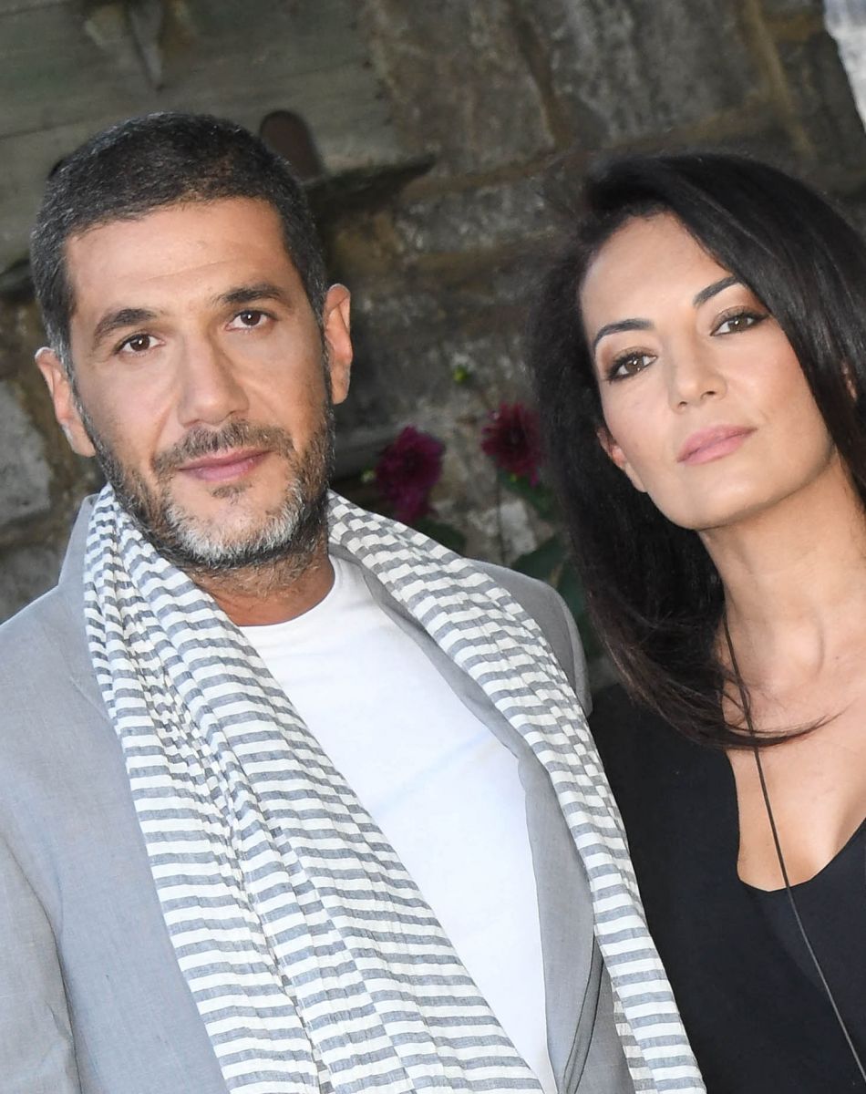 Nabil Ayouch et Maryam Touzani - Photocall du film "Haut et Fort" lors du 14ème Festival du Film Francophone d'Angoulême. Le 25 août 2021 © Coadic Guirec / Bestimage