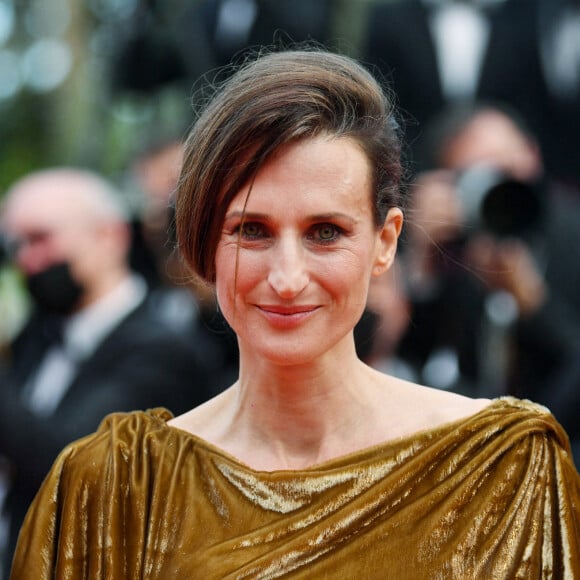 Camille Cottin - Montée des marches du film " France " lors du 74ème Festival International du Film de Cannes. Le 15 juillet 2021 © Rachid Bellak / Bestimage