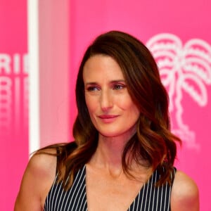 Camille Cottin lors de la troisième soirée du Canneseries saison 3 au Palais des Festivals à Cannes, le 12 octobre 2020. © Bruno Bebert / Bestimage