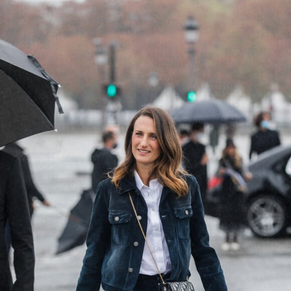 Camille Cottin - Arrivées au défilé de mode prêt-à-porter printemps-été 2021 "Dior" au Jardin des Tuileries à Paris. Le 29 septembre 2020 © Christophe Clovis / Bestimage