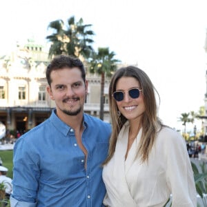 Juan Arbelaez et sa fiancée Laury Thilleman - Personnalités sur la place du Casino de Monte-Carlo dans le cadre de la seconde édition des Influencer Awards à Monaco, le 5 octobre 2019. © Olivier Huitel / Pool Monaco / Bestimage