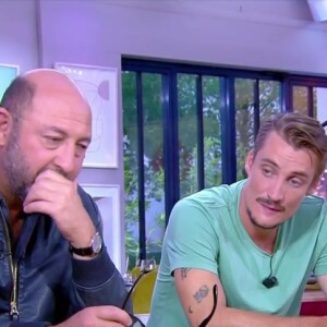 Kad Merad, Pierre Lottin et Sofiane Khammes étaient les invités de "C à Vous". Le 31 août 2021.