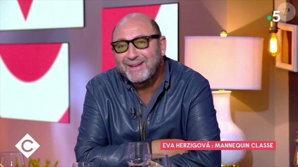 Kad Merad dans l'émission "C à Vous". Le 31 août 2021.