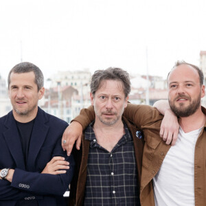 Jonathan Zaccai, Thamilchelvan Balasingham, Guillaume Canet, Mathieu Amalric, Alban Ivanov, Félix Moati, Philippe Katerine lors du photocall du film "Le grand bain" au 71ème Festival International du Film de Cannes, le 13 mai 2018. © Borde / Jacovides / Moreau / Bestimage