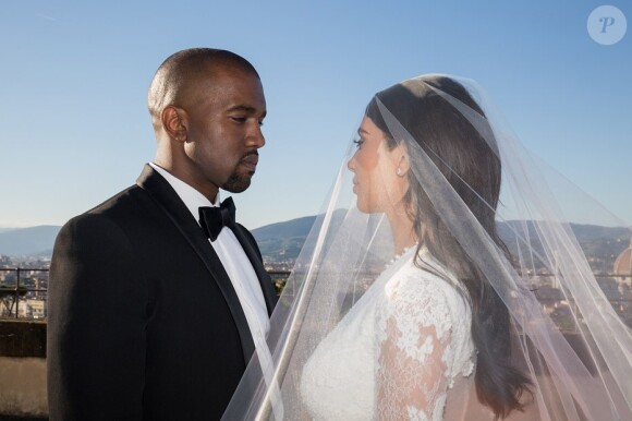 Mariage de Kim Kardashian et Kanye West- Instagram.