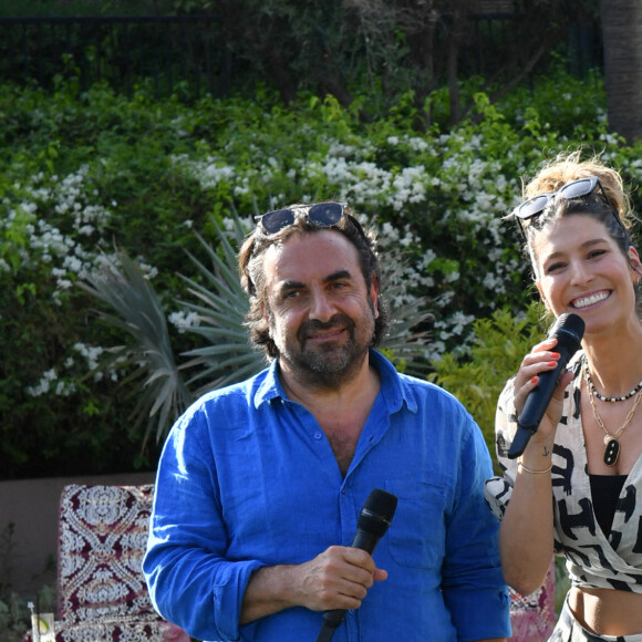 Exclusif - André Manoukian, Laury Thilleman - Jour 2 - Répétitions - Enregistrement de l'émission "La fête de la Chanson à l'Orientale" à Marrakech, qui sera diffusée le 4 septembre sur France 2. © Veeren / Bestimage