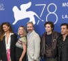 Javier Bardem, Zendaya, Rebecca Ferguson, Denis Villeneuve, Timothee Chalamet, Oscar Isaac et Josh Brolin au photocall du film "Dune" lors du 78e Festival International du Film de Venise (La Mostra de Venise). Venise, le 3 sptembre 2021. © Alec Michael/Zuma Press/Bestimage